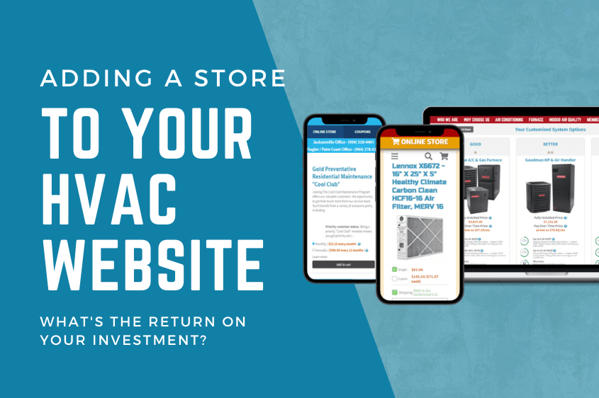 The Roi Of Adding A Store To Your Hvac Website Contractor Commerce
