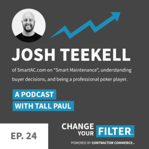 Josh Teekell of SmartAC.com on the Change Your Filter podcast